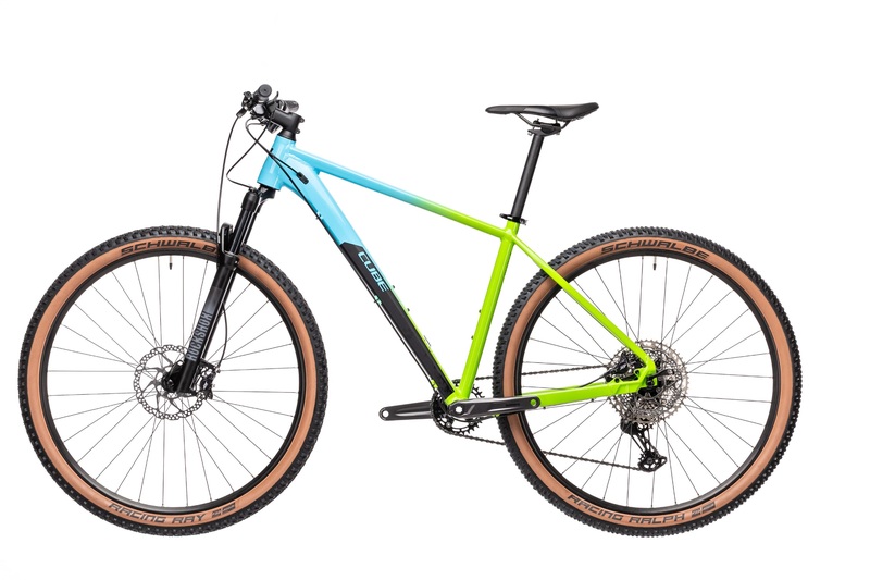 Cube horské kolo REACTION PRO fadingblue green